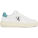Leren sneakers chunky cuspole CALVIN KLEIN JEANS. Leer materiaal. Maten 42. Wit kleur