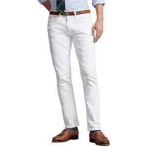 Slim stretch jeans Sullivan POLO RALPH LAUREN. Katoen materiaal. Maten Maat 30 (US) - Lengte 32. Wit kleur