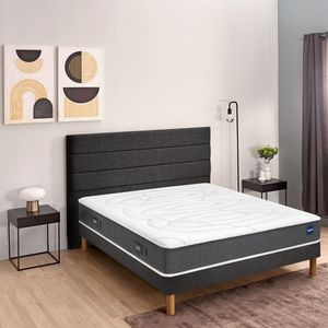 Matras in BULTEX schuim Nano 25 cm, Ultimum BULTEX.  materiaal. Maten 100 x 190 cm. Wit kleur