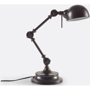 Kikan - Bureaulamp - Zwart - Metaal - Industrieel Design