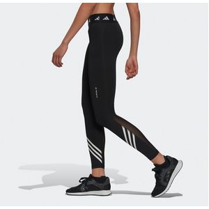 Legging voor training Techfit 3 Stripes adidas Performance. Polyester materiaal. Maten XL. Zwart kleur