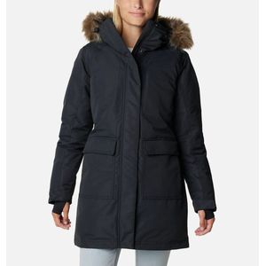 Parka Little Si™ II COLUMBIA. Polyester materiaal. Maten S. Zwart kleur