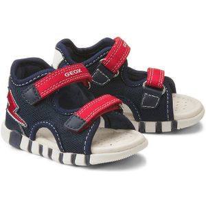 Soepele sandalen Iupidoo GEOX. Polyester materiaal. Maten 18. Blauw kleur