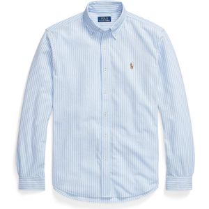 Hemd Oxford in katoen mesh POLO RALPH LAUREN. Katoen materiaal. Maten XL. Blauw kleur