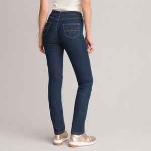 Rechte regular jeans ANNE WEYBURN. Denim materiaal. Maten 36 FR - 34 EU. Blauw kleur