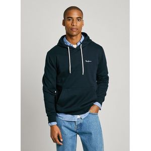 Hoodie PEPE JEANS. Katoen materiaal. Maten L. Blauw kleur