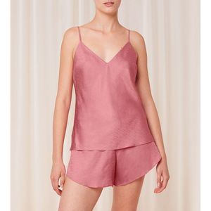 Pyjashort Silky Sensuality TRIUMPH. Viscose materiaal. Maten 46 FR - 44 EU. Roze kleur