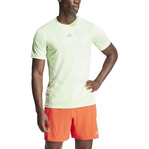 T-shirt met korte mouwen HIIT training adidas Performance. Polyester materiaal. Maten L. Groen kleur