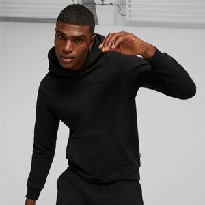 Unisex hoodie, Made In France PUMA. Katoen materiaal. Maten XXL. Zwart kleur