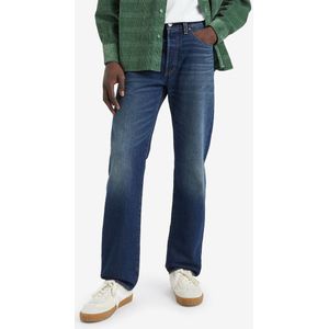 Rechte jeans 501® LEVI'S. Katoen materiaal. Maten Maat 31 (US) - Lengte 32. Blauw kleur