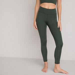 Legging yoga microvezel LA REDOUTE COLLECTIONS. Microvezel materiaal. Maten 3XL. Groen kleur