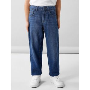 Rechte jeans NAME IT. Katoen materiaal. Maten 13 jaar - 153 cm. Blauw kleur