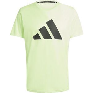 T-shirt Run It adidas Performance. Polyester materiaal. Maten XL. Groen kleur