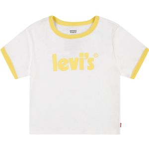 T-shirt met korte mouwen LEVI'S KIDS. Katoen materiaal. Maten 14 jaar - 156 cm. Geel kleur