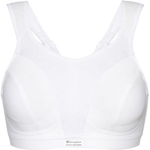 Sportbustier Active D+ Classic extreme steun CHAMPION SHOCK ABSORBER. Polyester materiaal. Maten 95E FR - 80E EU. Wit kleur