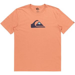 T-shirt met korte mouwen en gecentreerd logo QUIKSILVER. Katoen materiaal. Maten S. Roze kleur