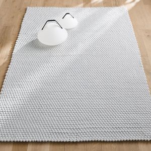 Outdoor tapijt met geweven touwen, Skido AM.PM. Polyester materiaal. Maten 200 x 290 cm. Grijs kleur