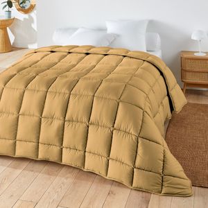 Gekleurd warm dekbed LA REDOUTE INTERIEURS.  materiaal. Maten 240 x 220 cm. Beige kleur