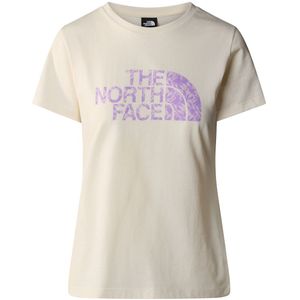 T-shirt Easy-Tee logo vooraan en op de schouder THE NORTH FACE. Katoen materiaal. Maten M. Beige kleur