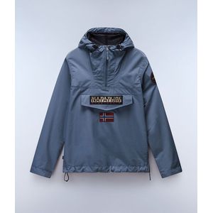 Anorak Rainforest summer NAPAPIJRI. Wol materiaal. Maten XXL. Blauw kleur