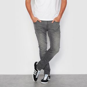 Skinny broek JACK & JONES. Katoen materiaal. Maten Maat 28 (US) - Lengte 32. Grijs kleur