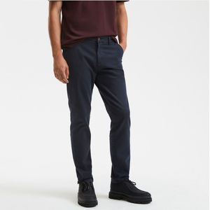 Chino slim broek LA REDOUTE COLLECTIONS. Katoen materiaal. Maten 42 FR - 46 EU. Blauw kleur