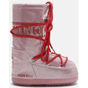 Moon Boots Icon glitter MOON BOOT. Polyester materiaal. Maten 31/34. Roze kleur