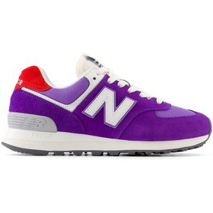 Sneakers WL574 NEW BALANCE. Leer materiaal. Maten 36. Violet kleur
