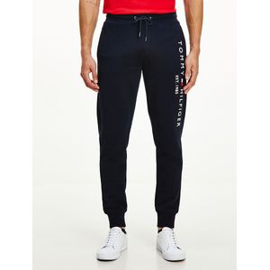 Joggingbroek Tommy Logo TOMMY HILFIGER. Bio katoen materiaal. Maten M. Blauw kleur