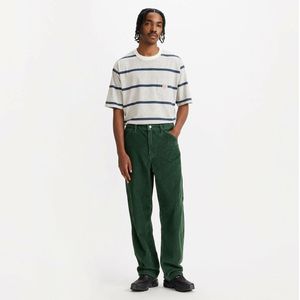 Broek Loose Carpenter in fluweel LEVI'S. Katoen materiaal. Maten Maat 33 (US) - Lengte 32. Groen kleur