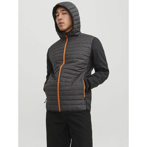 Jack & Jones - Heren Jas zomer Jje Multi Quilted Jacket - Zwart - Maat M