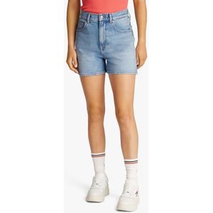 Jeansshort TOMMY JEANS. Katoen materiaal. Maten 26 US - 34 EU. Blauw kleur
