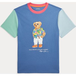 T-shirt color block Polo Bear junior POLO RALPH LAUREN. Katoen materiaal. Maten M. Multicolor kleur