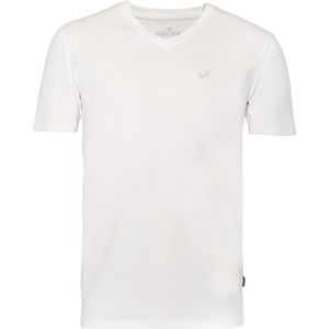 Set van 2 T-shirts met V-hals, Gift KAPORAL. Katoen materiaal. Maten XL. Wit kleur