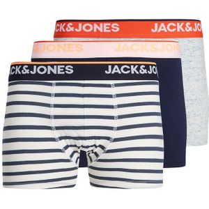 Set van 3 boxershorts JACK & JONES. Katoen materiaal. Maten L. Grijs kleur