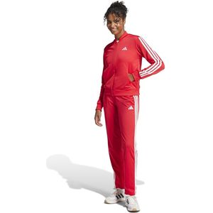 Trainingspak Essentials 3 stripes ADIDAS SPORTSWEAR. Polyester materiaal. Maten S. Rood kleur