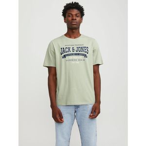 T-shirt met ronde hals en logo JACK & JONES. Katoen materiaal. Maten S. Groen kleur