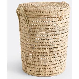 Linnenmand van palmbladeren, Ghada LA REDOUTE INTERIEURS.  materiaal. Maten één maat. Beige kleur