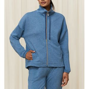 Homewear vest Thermal TRIUMPH. Polyester materiaal. Maten 42 FR - 40 EU. Blauw kleur