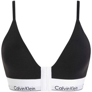 Post-operatieve BH Modern Recovery CALVIN KLEIN UNDERWEAR. Katoen materiaal. Maten XS. Zwart kleur