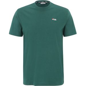 T-shirt korte mouwen, klein logo Berloz FILA. Katoen materiaal. Maten M. Groen kleur