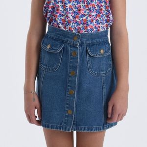 Jeansrok MOLLY BRACKEN GIRL. Katoen materiaal. Maten 14 jaar - 156 cm. Blauw kleur