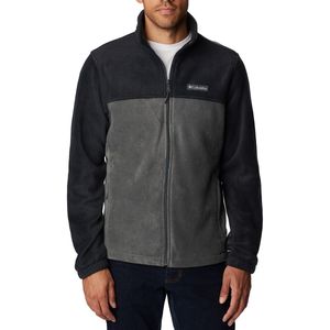 Vest in fleece met rits Steens Mountain COLUMBIA. Polair tricot materiaal. Maten S. Zwart kleur