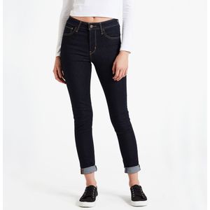 Skinny jeans 721 High Rise LEVI'S. Denim materiaal. Maten Maat 25 (US) - Lengte 30. Blauw kleur