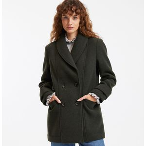 LA REDOUTE COLLECTIONS - Halflange Caban - Kakigroen - Polyester