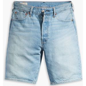 Short 501® original, lightweight LEVI'S. Katoen materiaal. Maten 30 (US) - 44 (EU). Blauw kleur