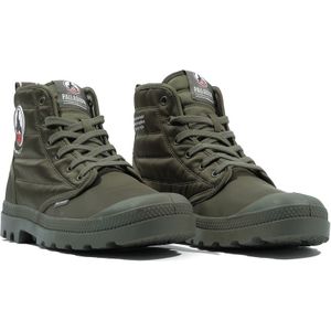 Hoge sneakers Pampa Hi Dare Rhona x Jott PALLADIUM. Canvas materiaal. Maten 43. Groen kleur