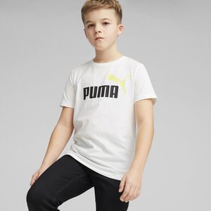 T-shirt met korte mouwen PUMA. Katoen materiaal. Maten 10 jaar - 138 cm. Wit kleur