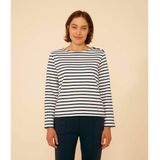 Marinetrui met knoopsluiting PETIT BATEAU. Katoen materiaal. Maten XL. Beige kleur