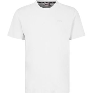 T-shirt korte mouwen, klein logo Berloz FILA. Katoen materiaal. Maten S. Wit kleur